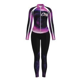 custom youth cheer warm up suits