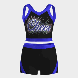 youth crop top red cheerleading uniforms