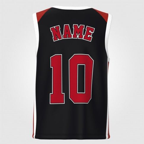 new design custom logo basketball jersey black 2