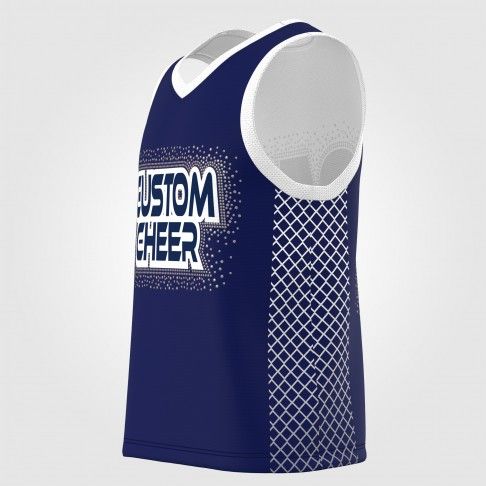 new design custom logo basketball jersey blue 1