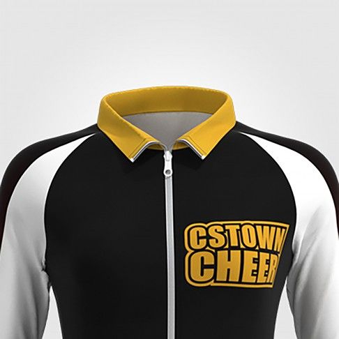 cheer warm up sets, jacket and pants black 5