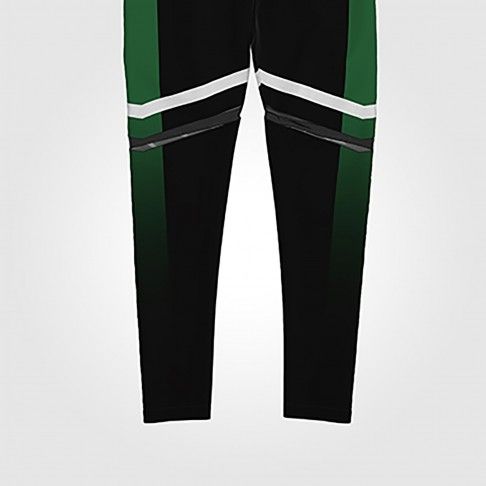 cheer warm up sets, jacket and pants green 8
