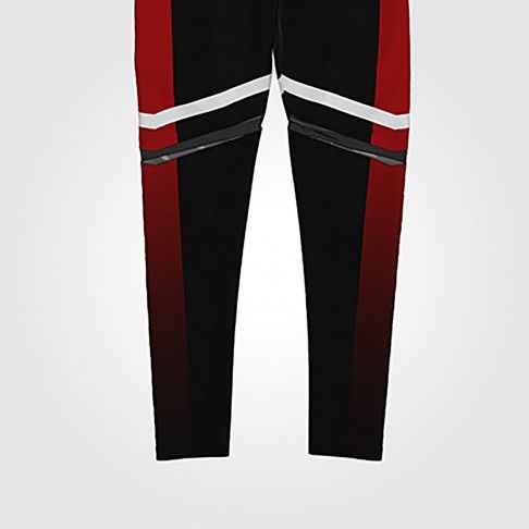 cheer warm up sets, jacket and pants red 8