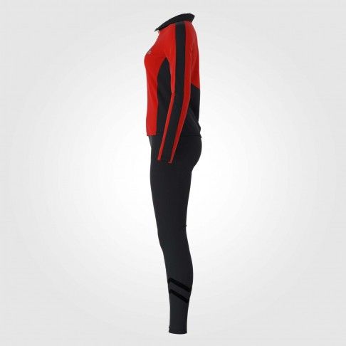 dance warm up jacket and pants red 4
