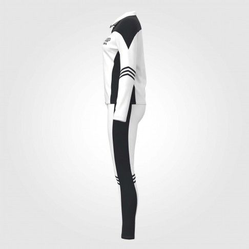 custom zip up cheer warm ups white 4