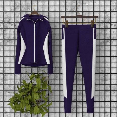 custom cheerleading warm up suits blue 0