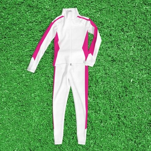 custom cheerleading warm up suits white 1