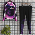 custom youth cheer warm up suits purple