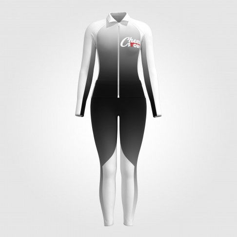 custom youth cheer warm up suits white 2