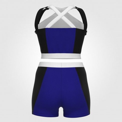 youth green cheerleading shells blue 3