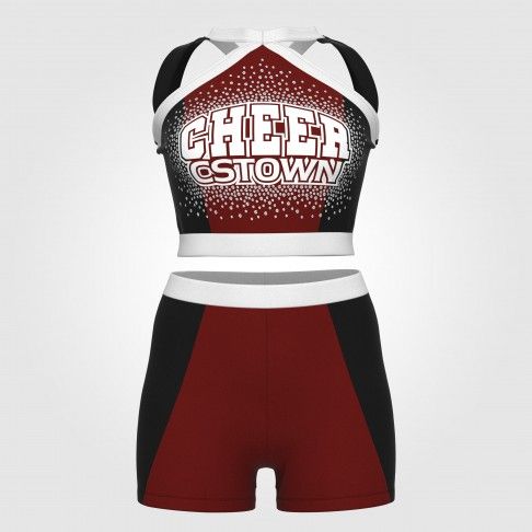 youth green cheerleading shells red 2