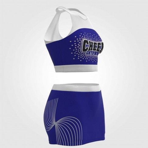 blue cheerleader costumes top for 10 year olds blue 5