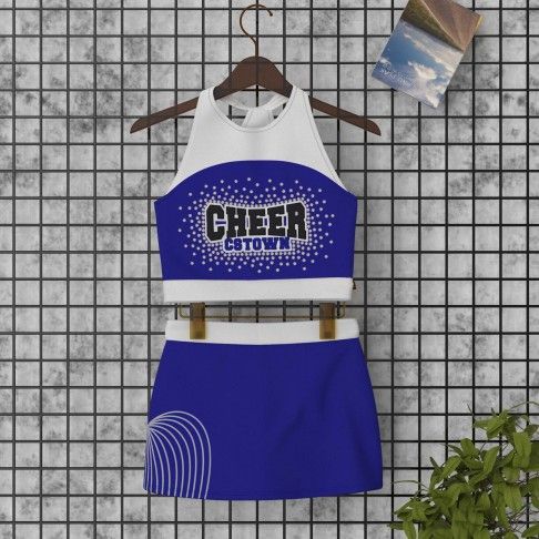blue cheerleader costumes top for 10 year olds blue 0