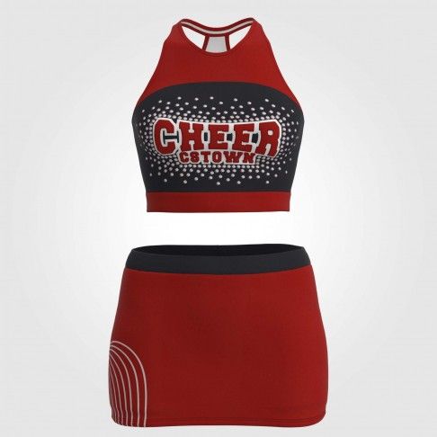 blue cheerleader costumes top for 10 year olds red 2