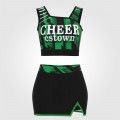 youth green cheer practice outfits green