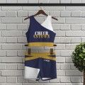 yellow old cheer women's nfl cheerleader outfits blue