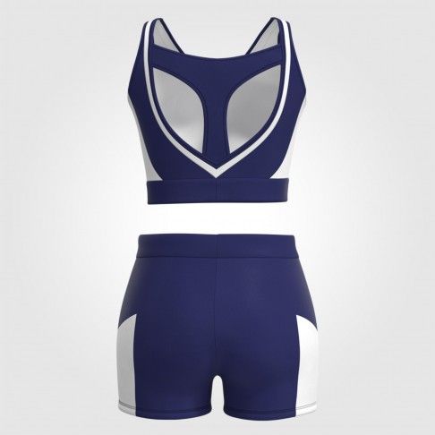 create your own youth cheer practice uniform blue 3
