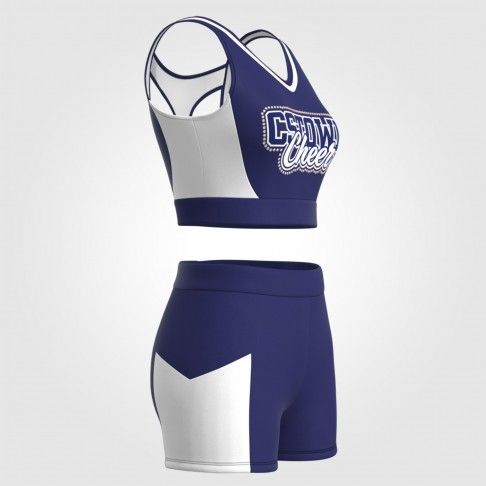 create your own youth cheer practice uniform blue 5