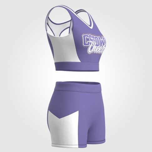create your own youth cheer practice uniform purple 5