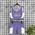 create your own youth cheer practice uniform purple
