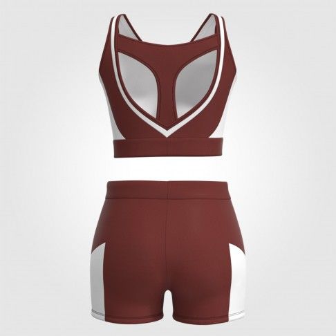 create your own youth cheer practice uniform red 3