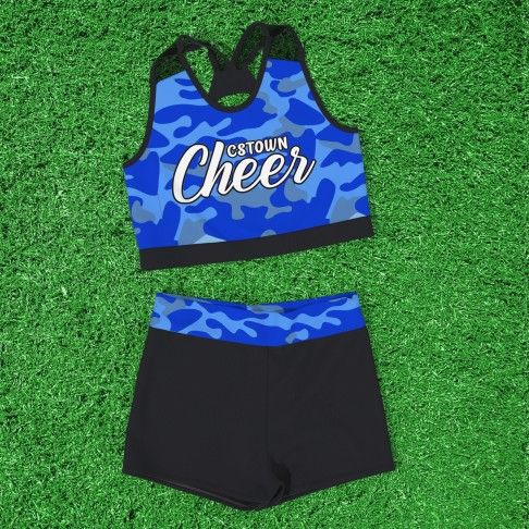design your own practice cheer outfits for dance black 1