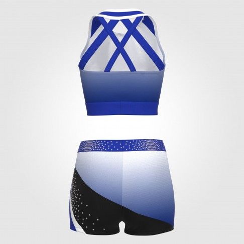 women blue cheerleading leotards blue 6