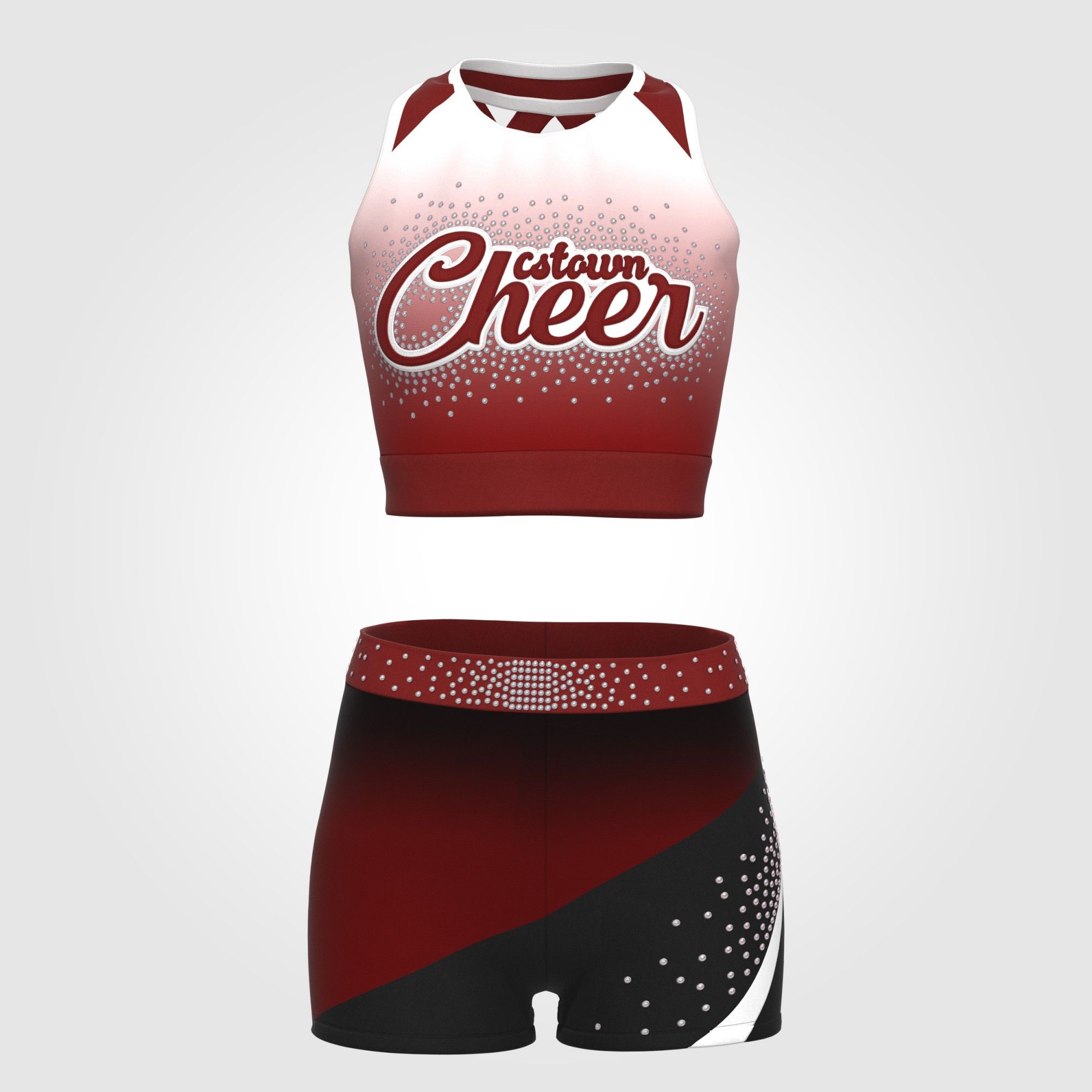 women blue cheerleading leotards