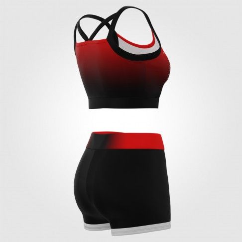 online wholesale cheer practice wear red 6