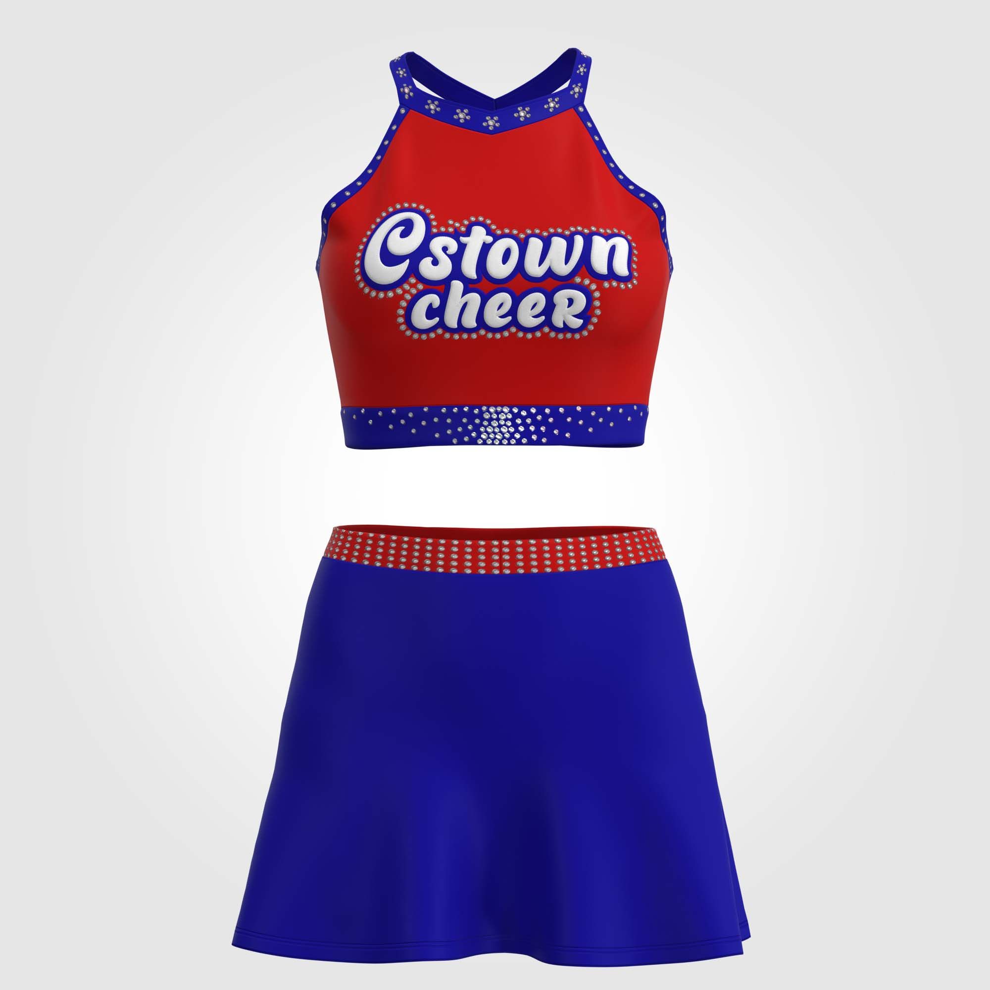 youth cheerleading practice team uniform