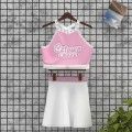 youth cheerleading practice team uniform white