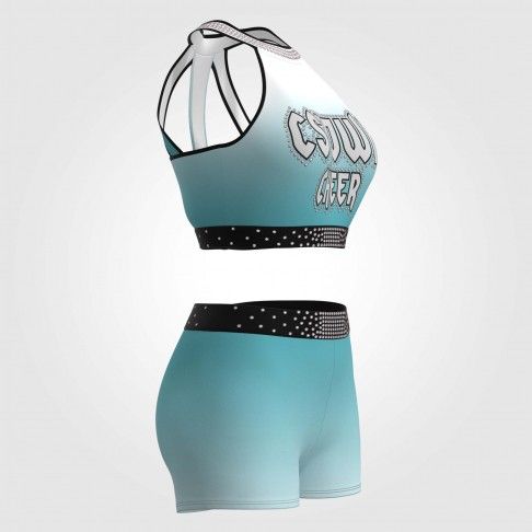 all star cheer practice clothes cyan 5