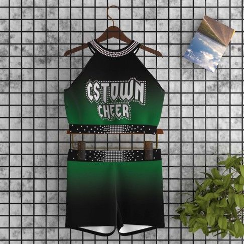 all star cheer practice clothes green 0