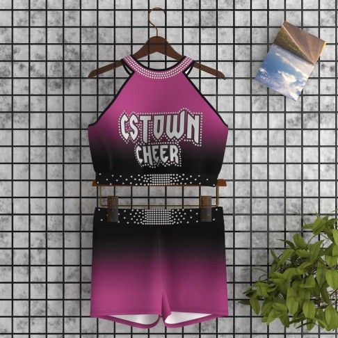 all star cheer practice clothes purple 0