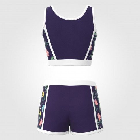 green and white drill team dance uniforms purple 3