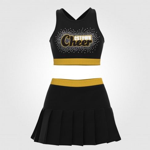 pink cute cheer outfits for practice black 2