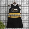 pink cute cheer outfits for practice black