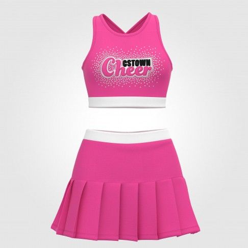 pink cute cheer outfits for practice pink 2
