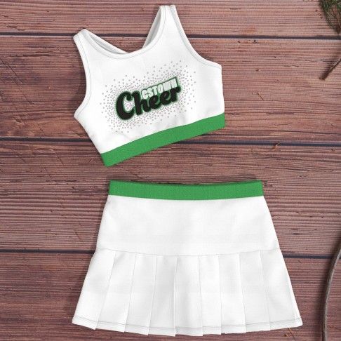 pink cute cheer outfits for practice white 2