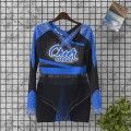 womens blue plus cheerleading uniforms blue