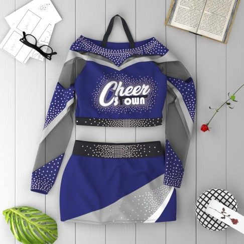 womens black and gold vintage cheerleading uniforms blue 1