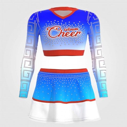 youth black and yellow cheerleader costume blue 2