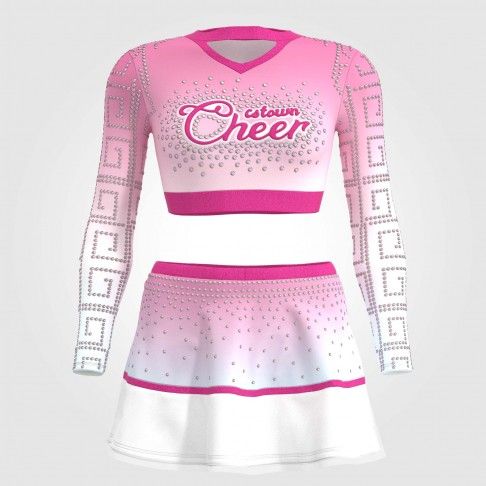 youth black and yellow cheerleader costume pink 2