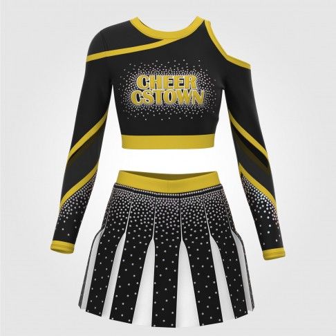 blue cheer competitive outfit black 2