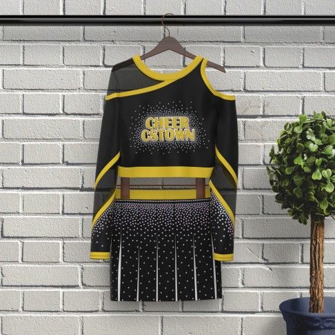 blue cheer competitive outfit black 0