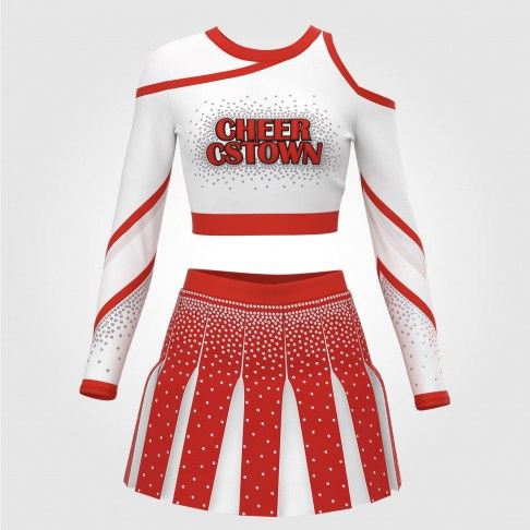blue cheer competitive outfit red 2