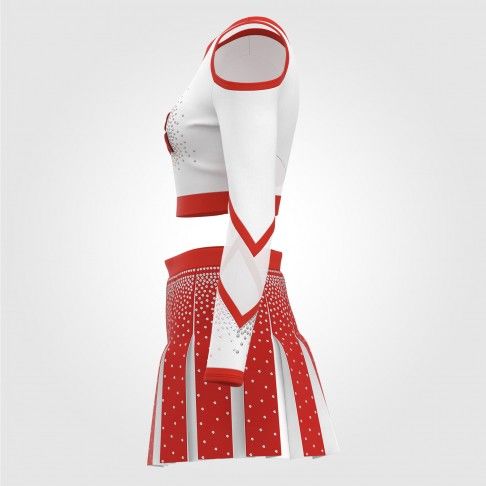 blue cheer competitive outfit red 4