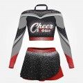 womens purple plus size cheerleading uniforms red