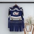 all star cheerleading diy uniforms blue