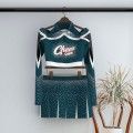 all star cheerleading diy uniforms green